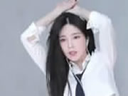 Sexy coreana ragazza dance