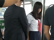 Giappone Dolce Studente in Treno